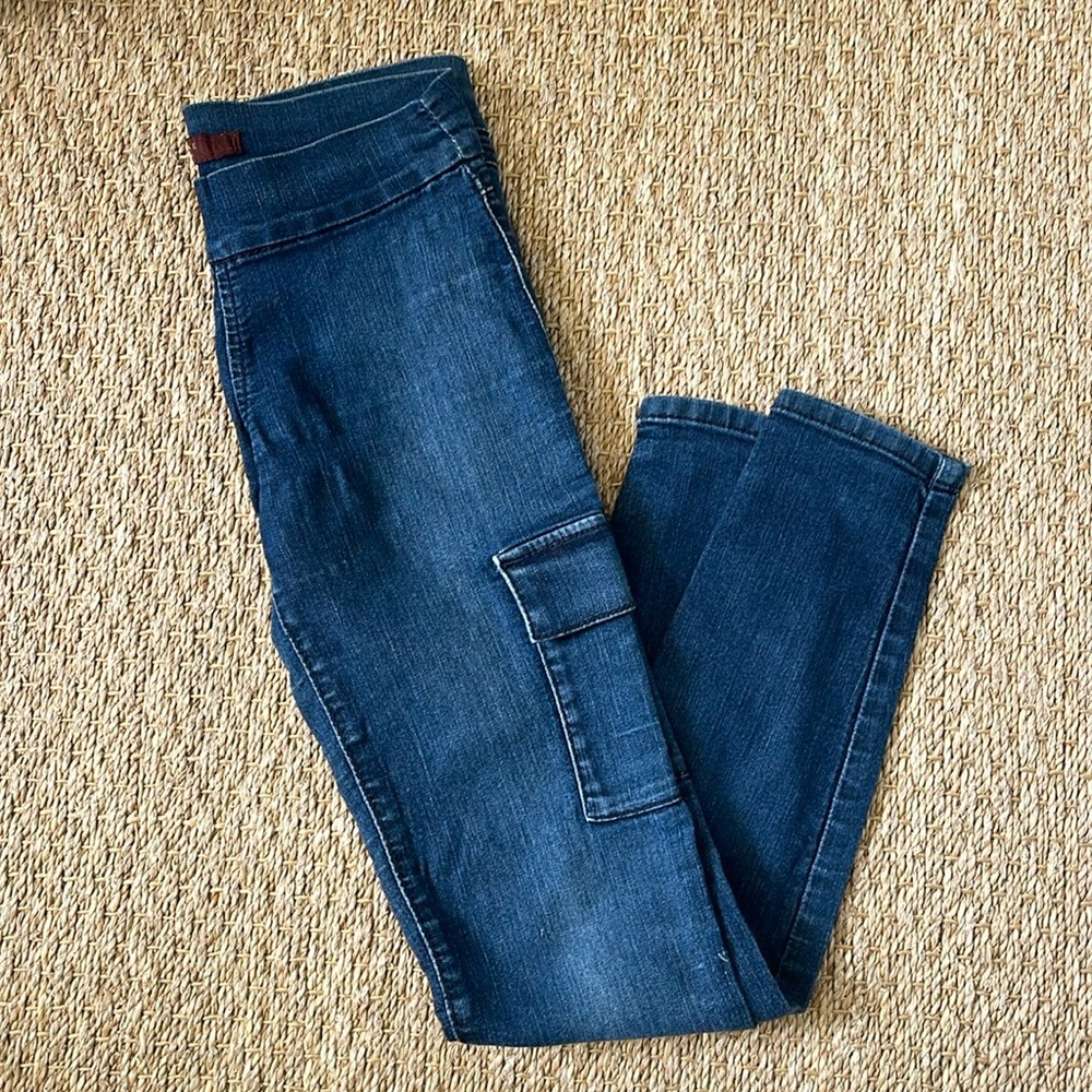 DOMAINE Jean Leggings with Side Pockets Size Small